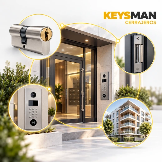 Sistemas de llaves y control de accesos para comunidades Keysman