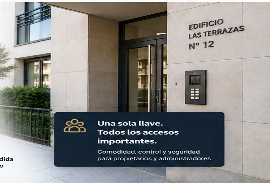 Soluciones Keysman para accesos en comunidades de propietarios